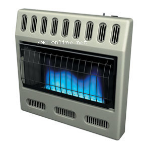 Comfort glow blue flame heaters, Glo-warm blue flame heaters and reddy blue flame heaters are available @ FMConline.net